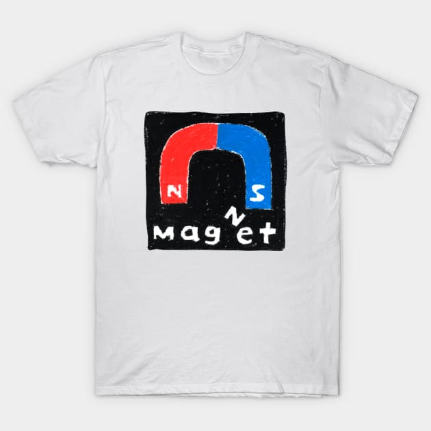 Magnet T-Shirt by shioritamura